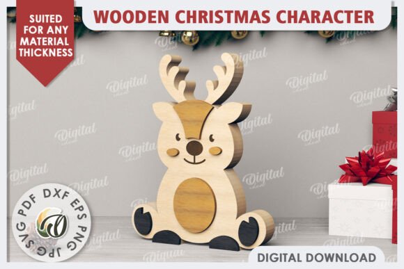 3D Christmas Cute Deer Laser Cut: Creative Uses and Real-World Applications