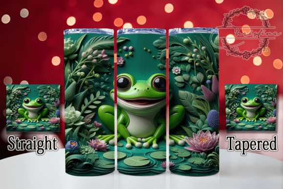 3D Cute Kawaii Frog Tumbler Wrap: A Practical Design for Creative Drinkware Projects