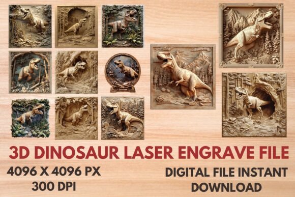 3D Dinosaur Laser Engrave File: A Guide to Choosing and Using It Right
