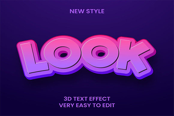 How to Use 3D Text Effect Graphic Element Design for Professional and Creative Projects
