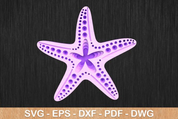 Starfish 3D Layered Laser Cut: A Strategic Design Tool for Creative Professionals and Entrepreneurs