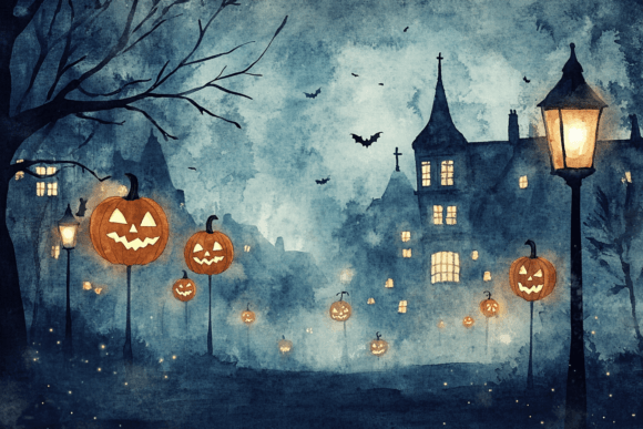 Unlocking Creative Potential with Halloween Spooky Castle 3D Illustration